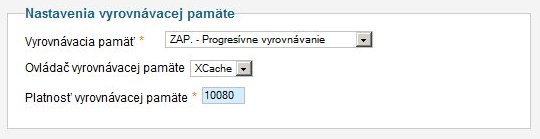 Zrýchlenie načítavania stránok po aktivácii XCache