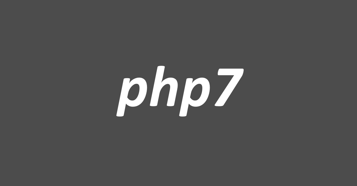 PHP 7 logo